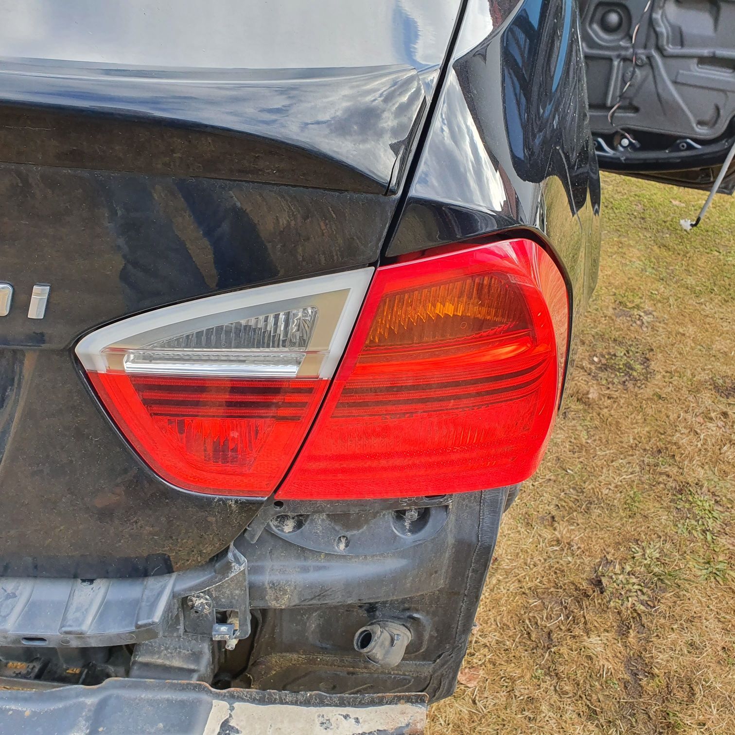 Lampy, klapa, światła, klosz, lampa, BMW e90