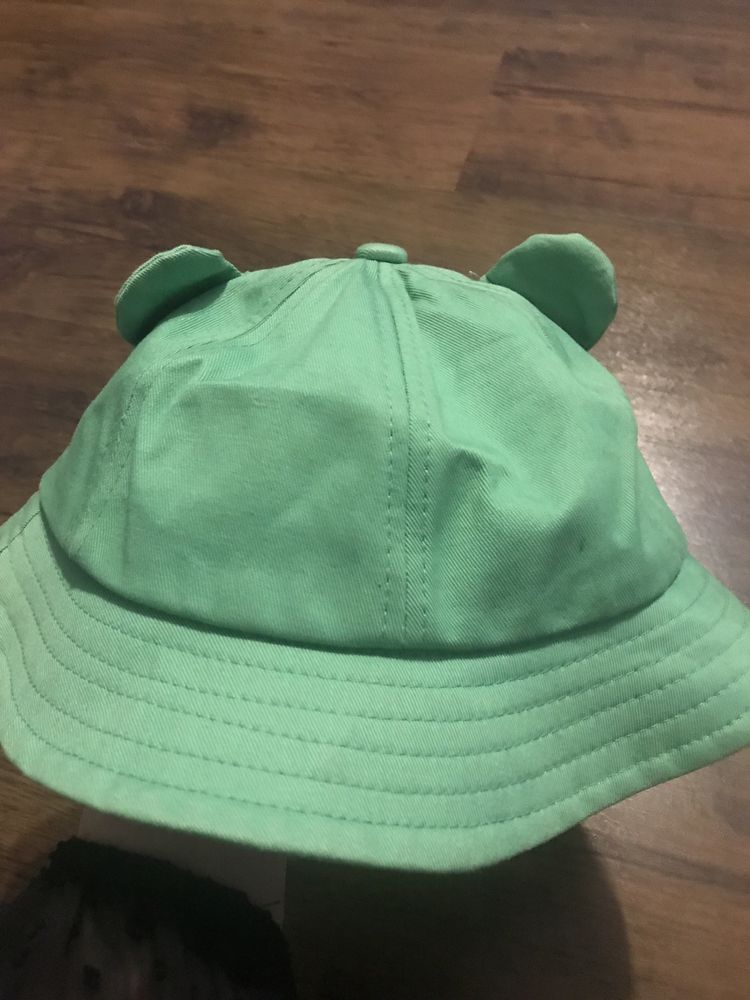 zielona żabka czapeczka bucket hat