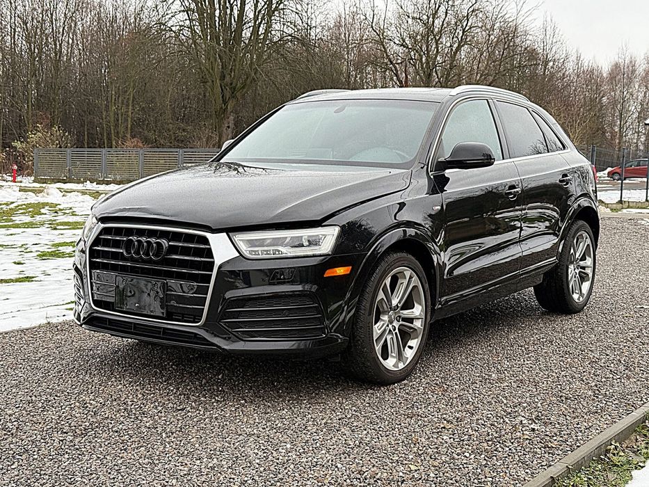 Audi Q3 PRESTIGE # S-LINE # 2.0 TFSI 200KM # 2016 # panorama # uszkodzona