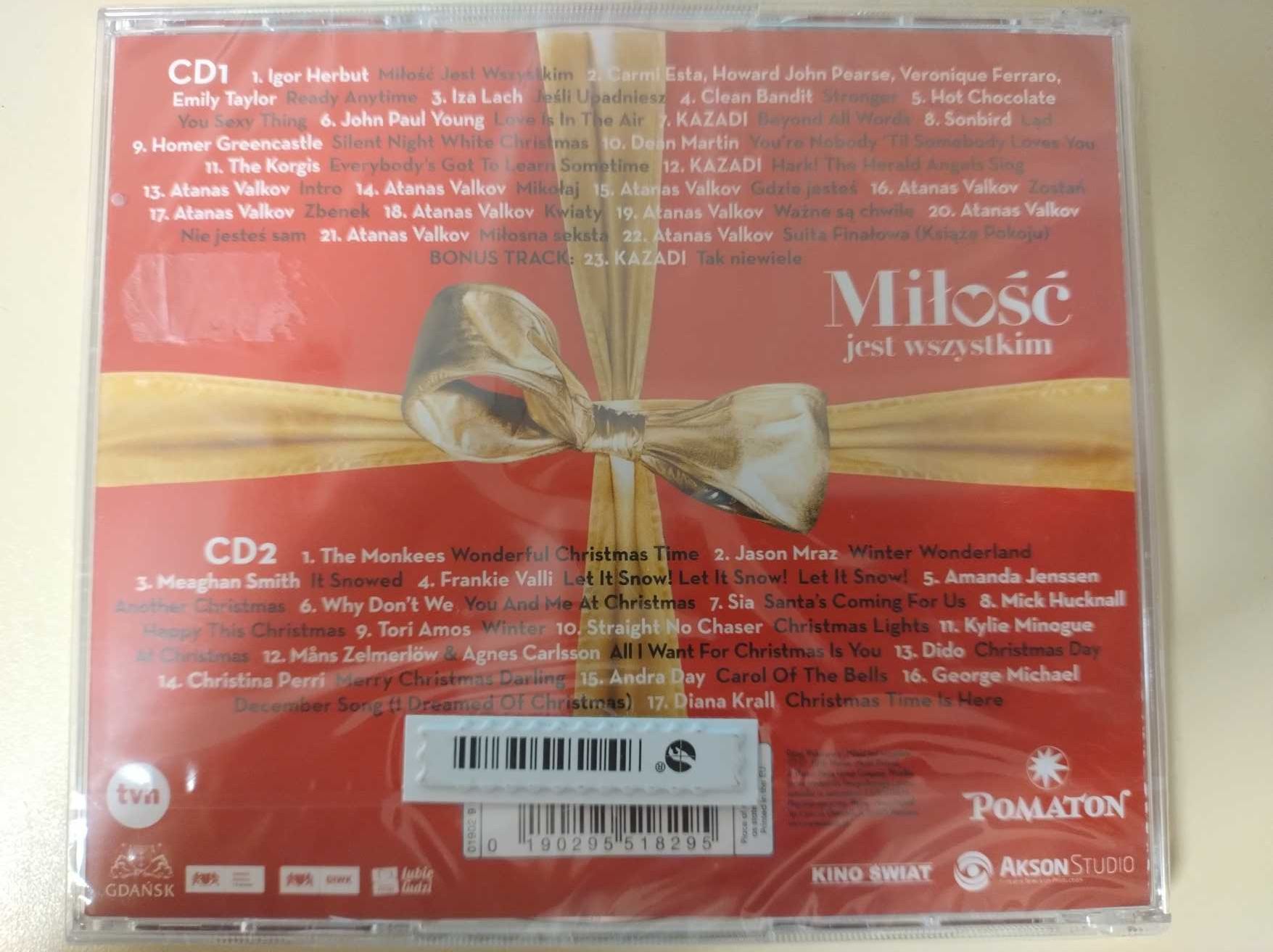 Soundtrack Miłość jest wszystkim 2CD (Nowa w folii)