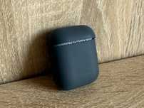 Etui, case na Apple AirPods 1/2 gen. – ciemnoszare