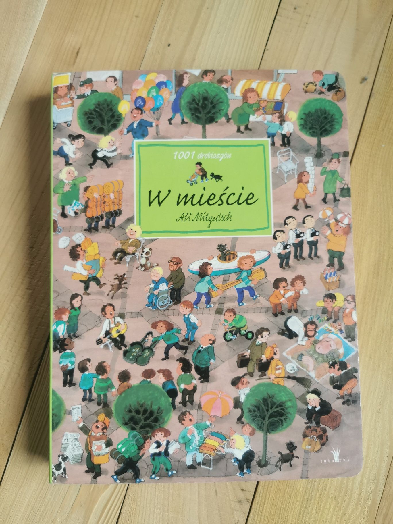 3 książki „1001 drobiazgów Nad wodą, W mieście, Na wsi"  Ali Mitgutsch