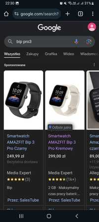 Smartwatch BipPro3 nowy