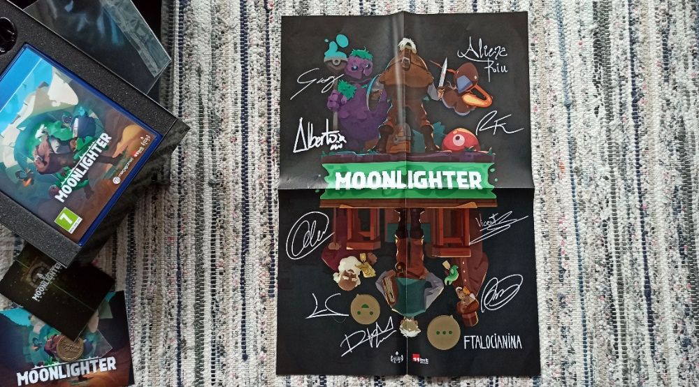 Moonlighter PS4 Signature Edition Soundtrack Kolekcjonerska KOMPLET
