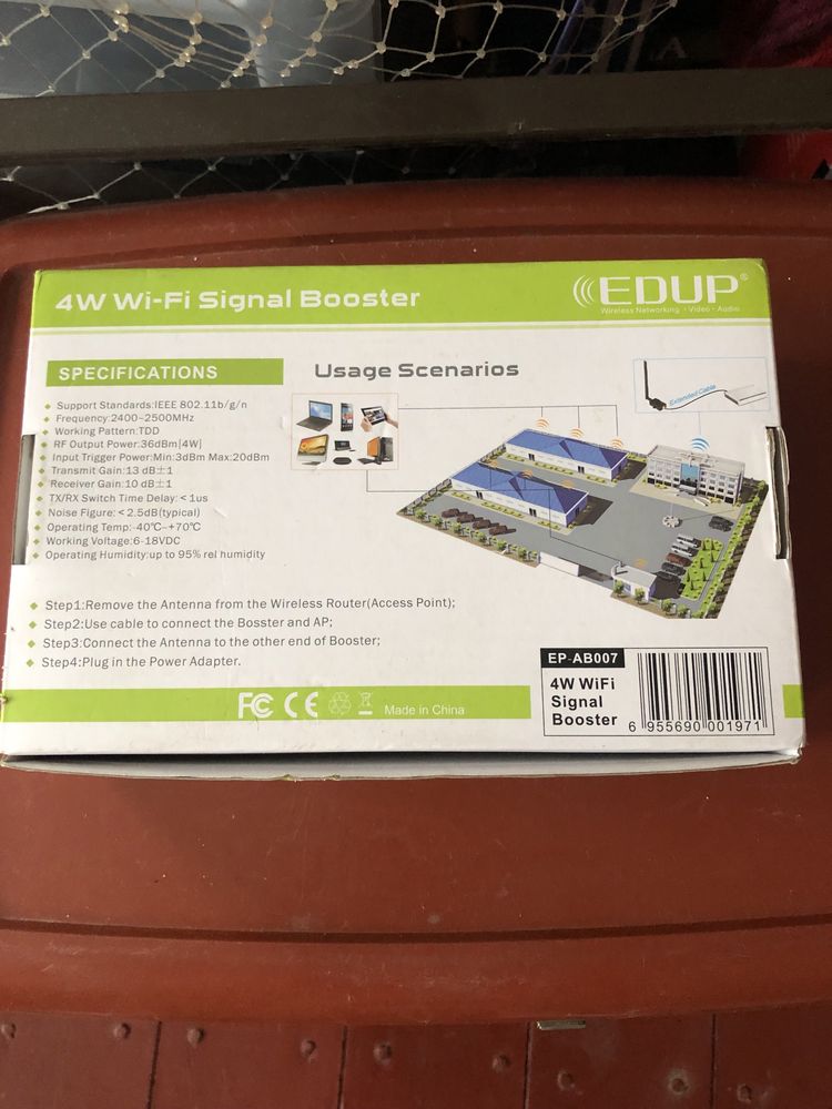 Продам Підсилювач Wi-Fi сигналу EDUP EP-AB007 2.4 ГГц.