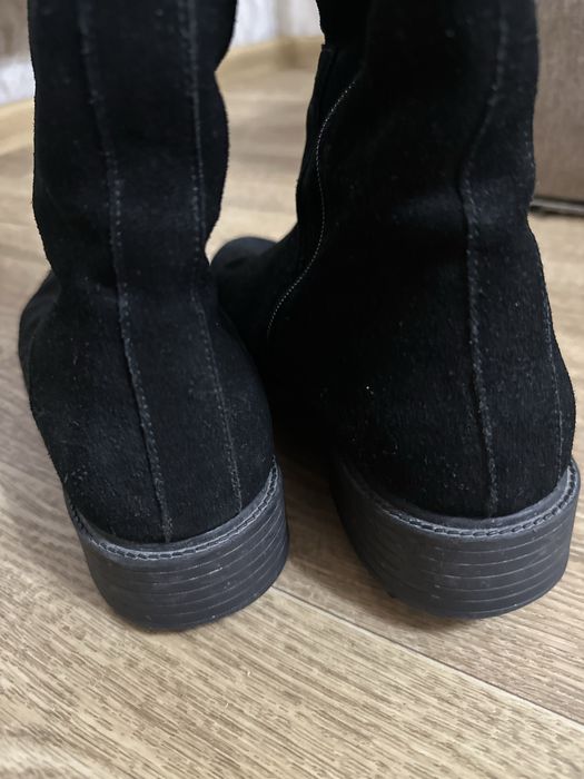 сапожки замшеві,зимні