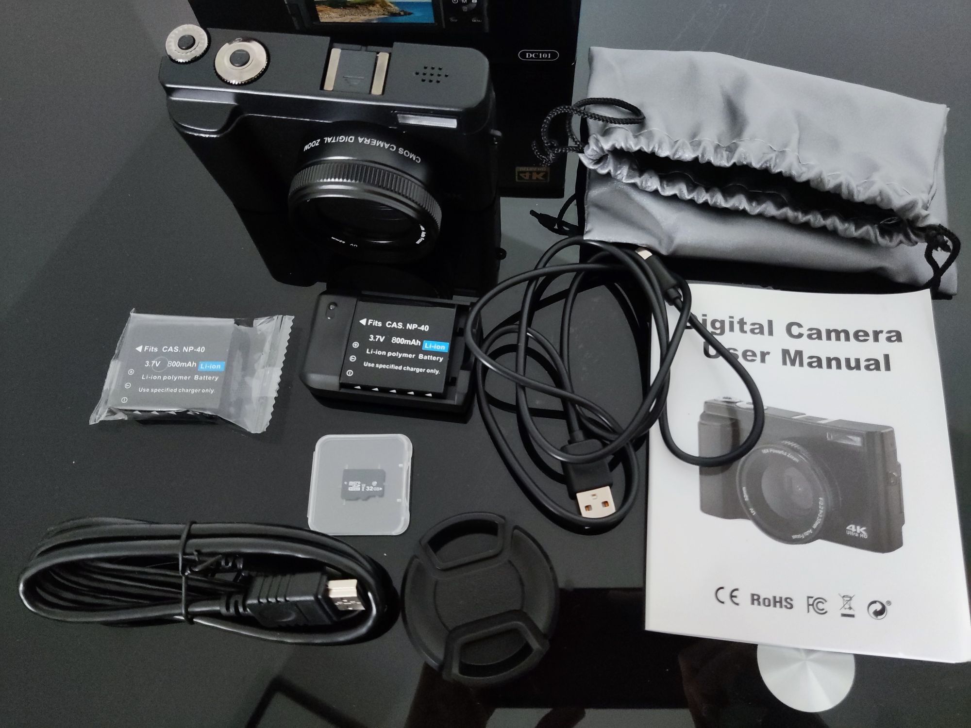 Câmara digital 4k