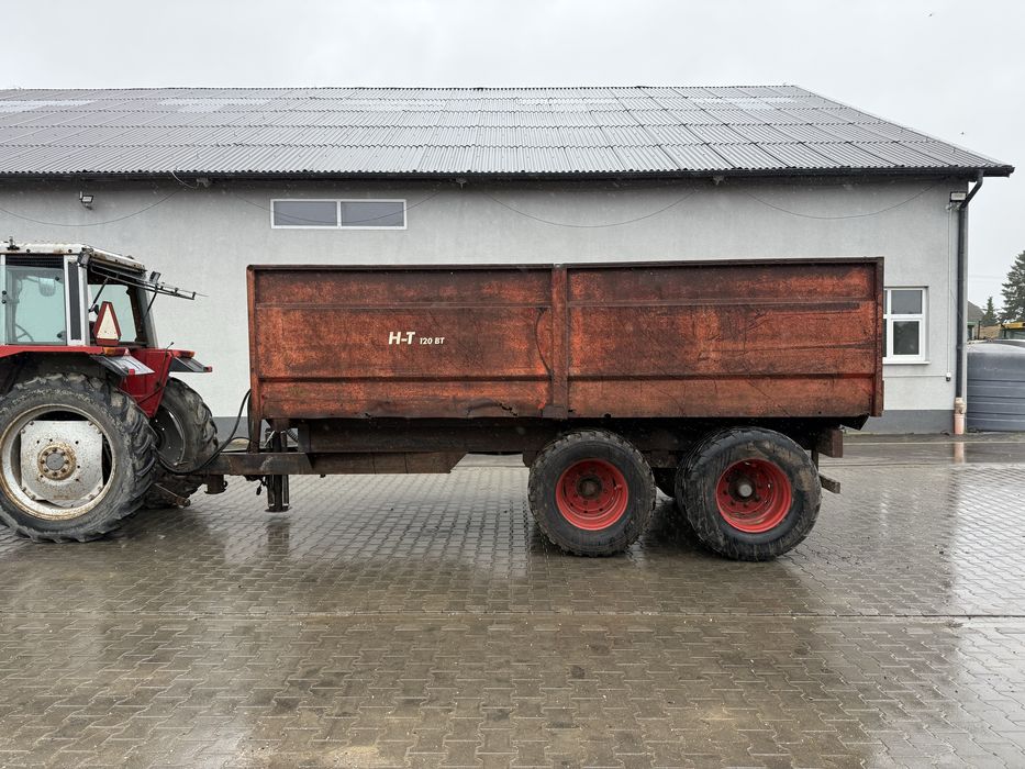 Przyczepa Tandem 12t skorupa