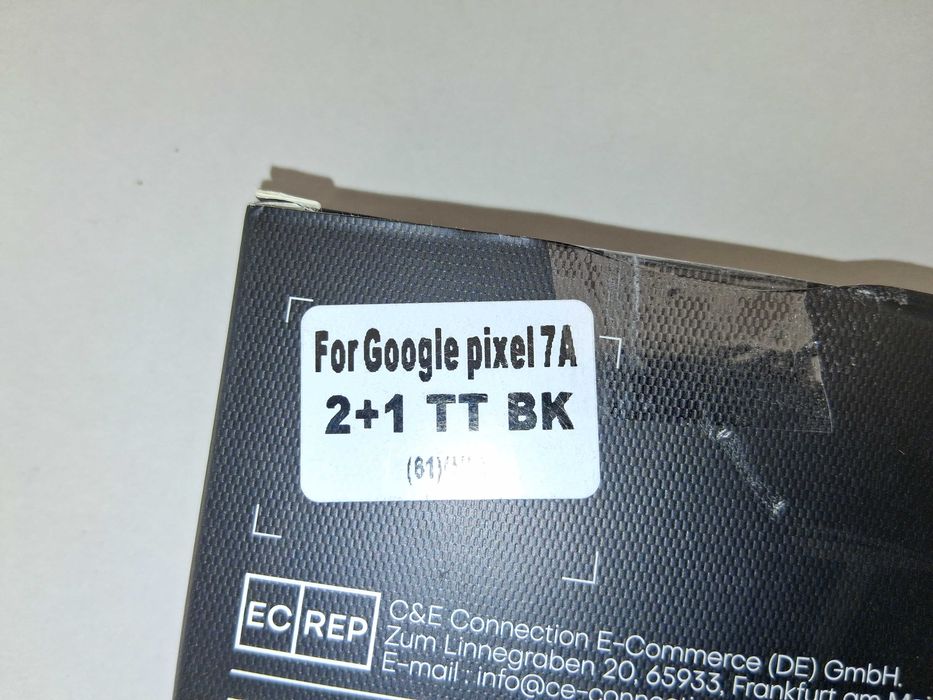 Y188 Etui + Szkło Hartowane Tocol do Google Pixel 7A - 2+1 TT BK