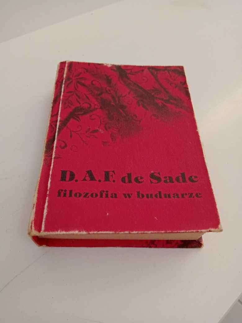 Miniatura D.A.F. de Sade filozofia w buduarze