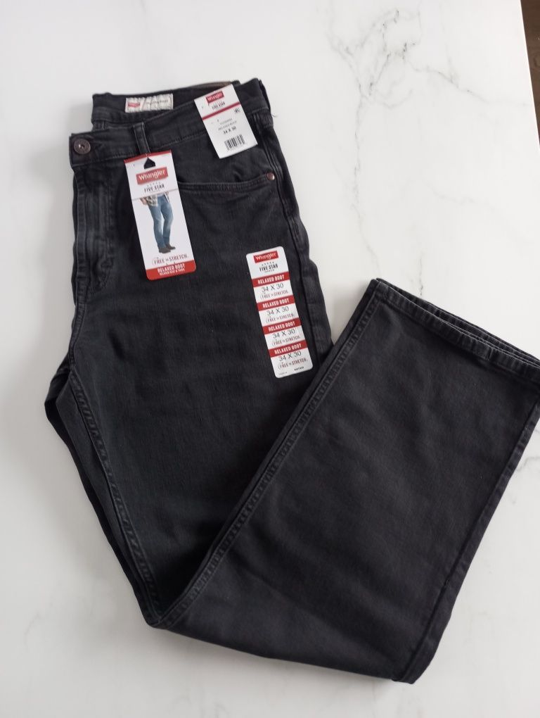 Jeansy Wrangler nowe