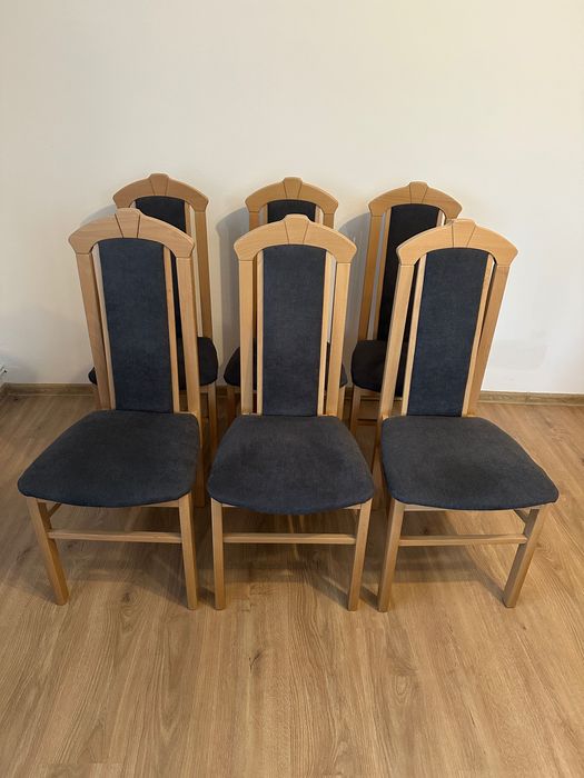 Zestaw krzeseł do jadalni