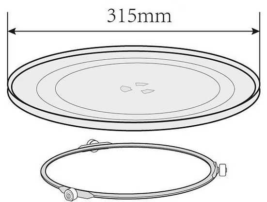 Mikrofalówka Privileg 3w1 25L 900W – Grill 1100W, Termoobieg 2500W
