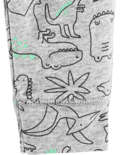 Carter's * 3 elementowy zestaw komplet Body Bluzka Spodnie Dino 9M 74