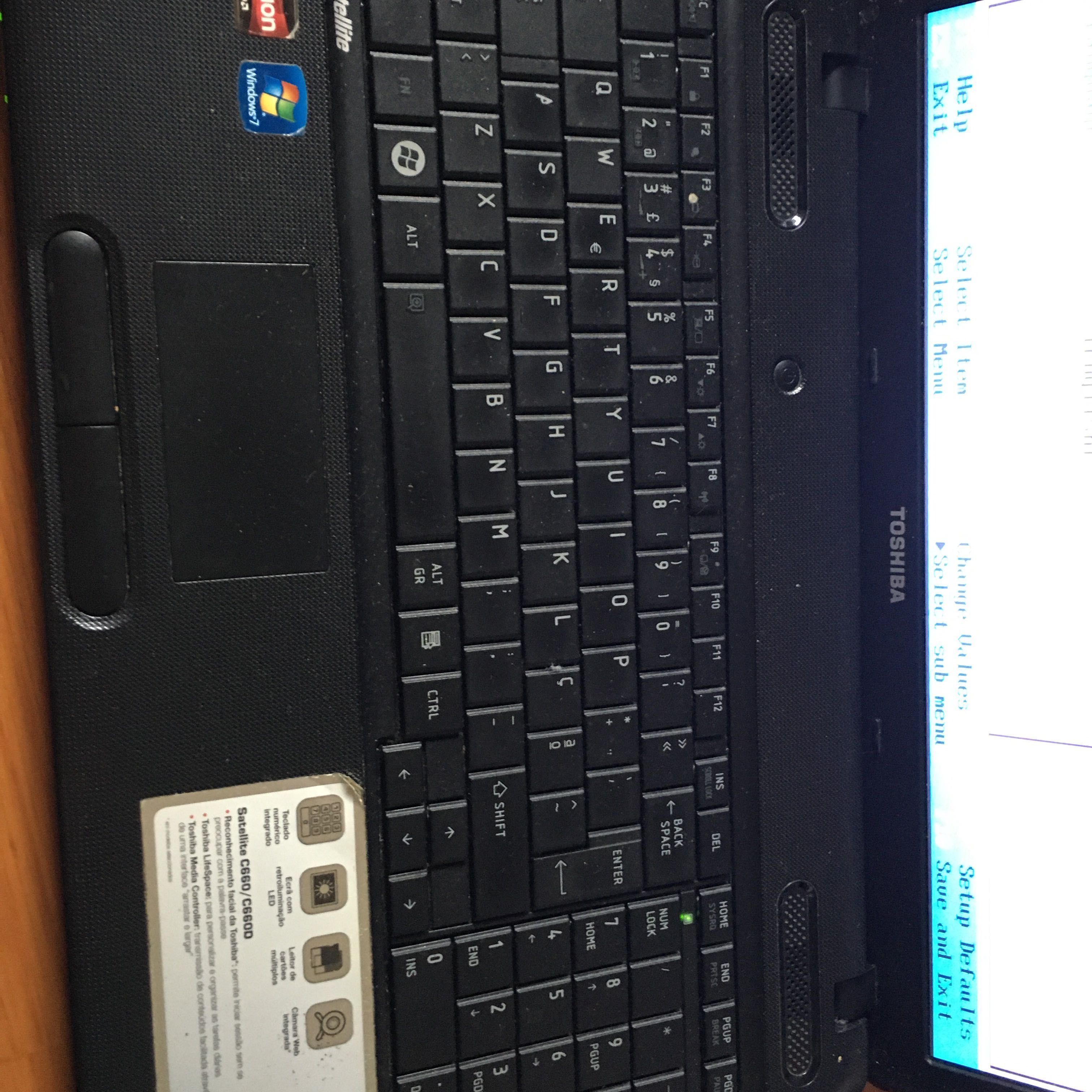 Toshiba Satellite c660d-144