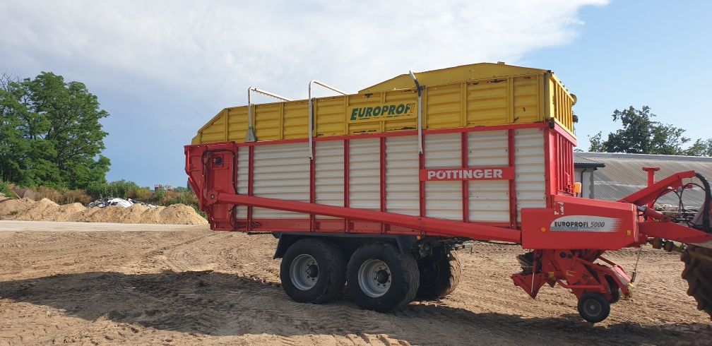 Przyczepa samozbierająca pöttinger Europrofi Euromatic 5000