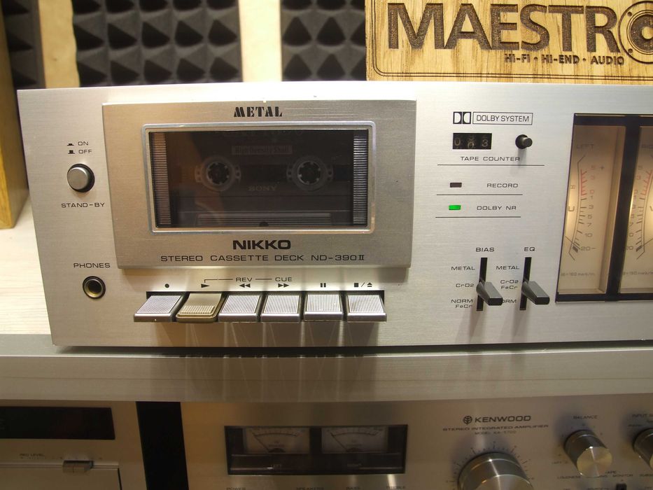 Касетна дека Nikko ND-390 II. JAPAN. Без передплати
