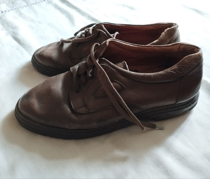 Мужские туфли коричневые