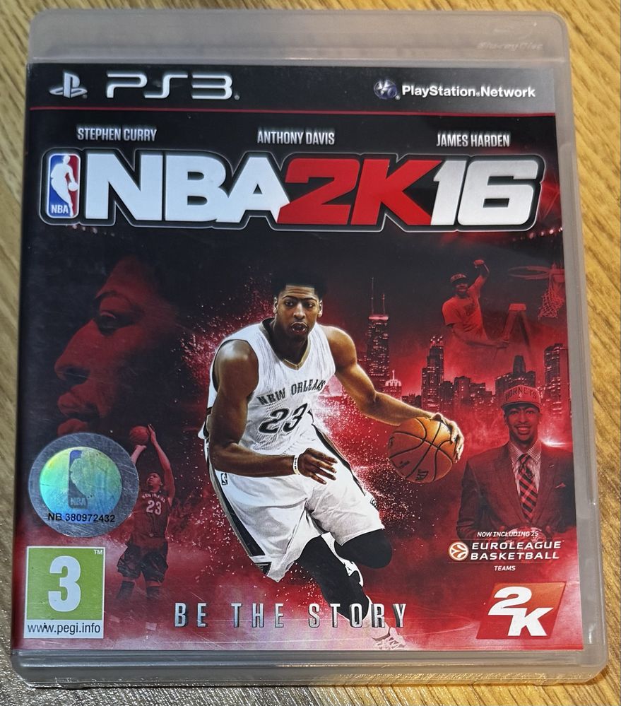 NBA 2K16 PS3.