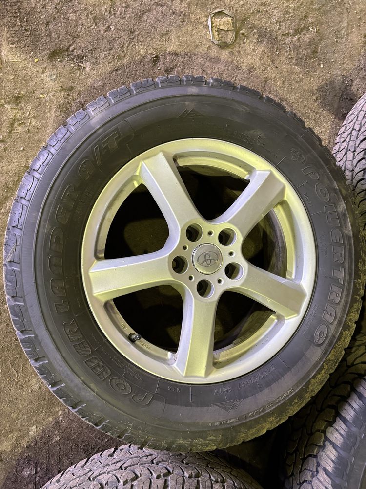 Диски титани колеса резина Toyota Rav 4, туксон, лексус, 114.3 R17