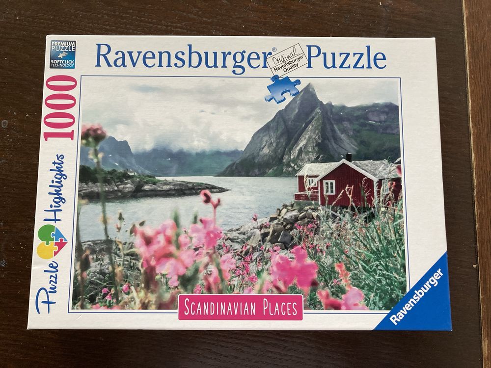 puzzle Ravensburger 100 Skandynawski domek