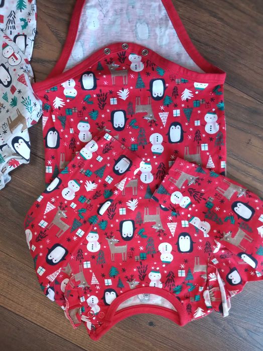 Bożonarodzeniowe body r.80
