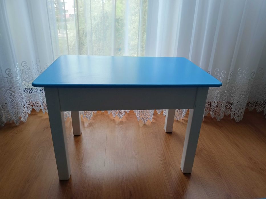 Stolik i krzesełko chmurka drewniane na wzrost 80-95