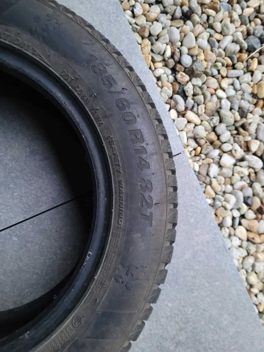Opony zimowe Kumho WinterCraft WP51 185/60 r14 Jak Nowe !!!  4szt.