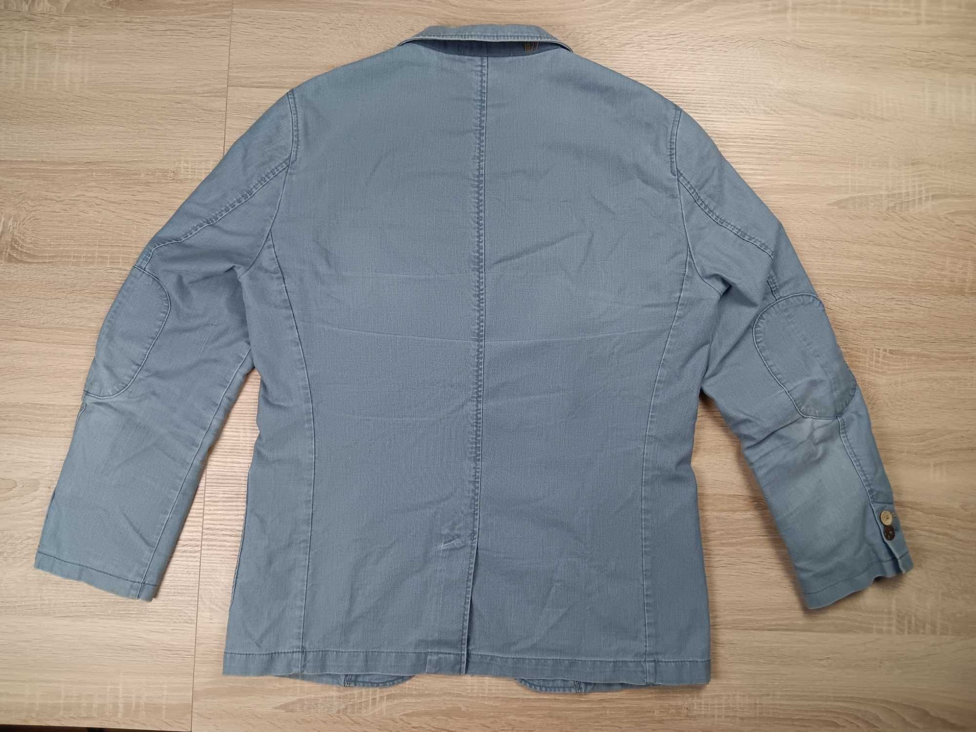 Niebieska casualowa marynarka męska Camel Active rozmiar 50