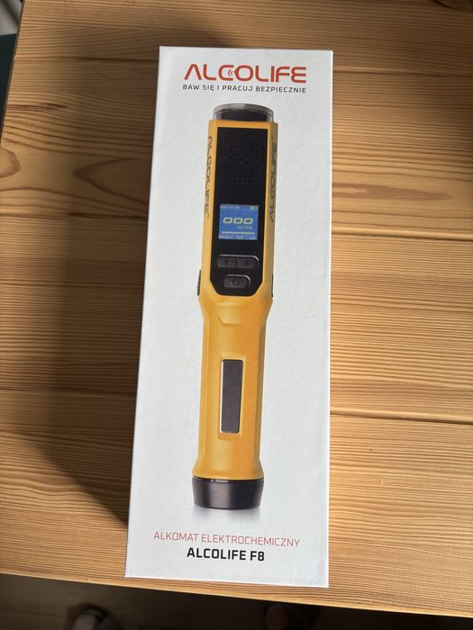 Alkomat mowy alkolife f8
