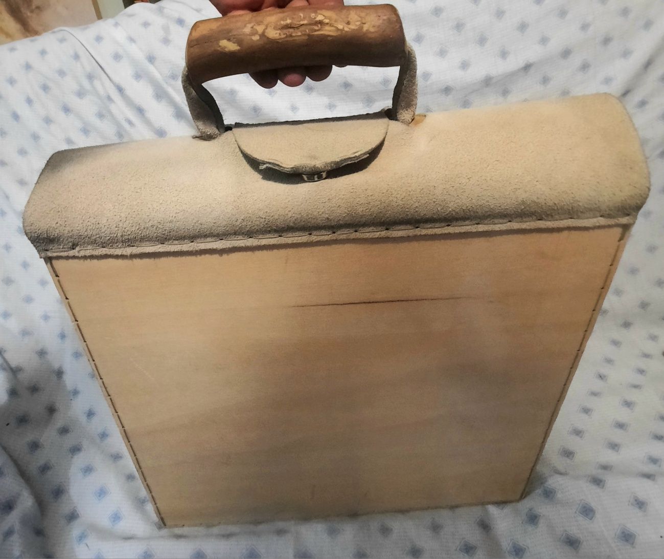 Mala de mão artesanal