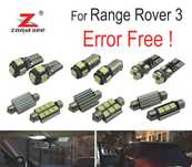 KIT COMPLETO 22 LAMPADAS LED INTERIOR LAND ROVER 3 06-12