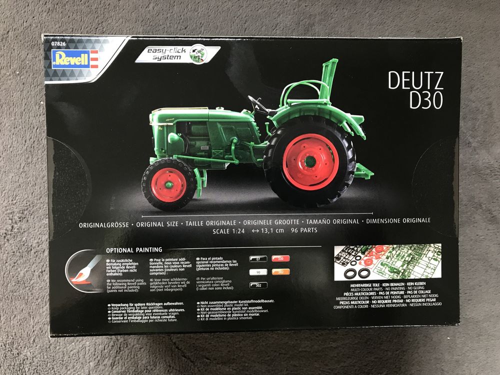 Model do składania ciągnik Deutz 30 Revell 07826