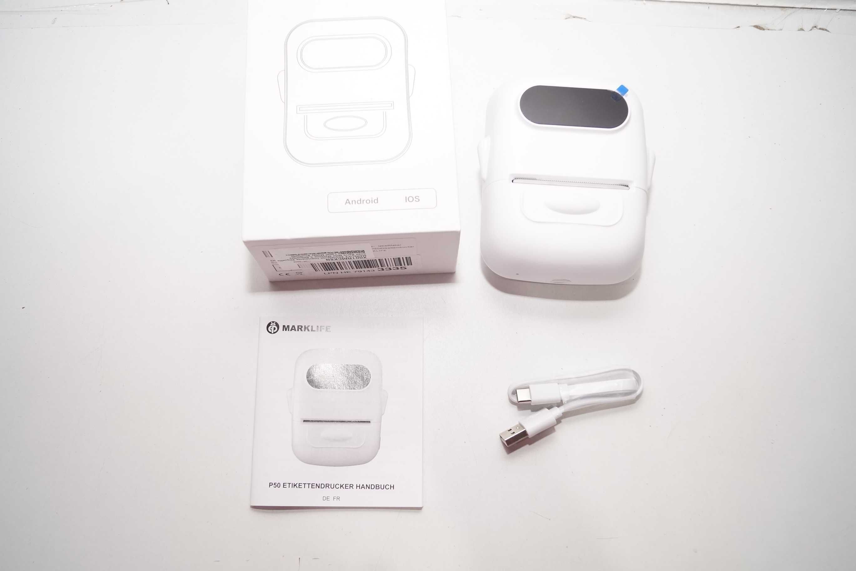 MARKLIFE P50 drukarka termiczna do etykiet