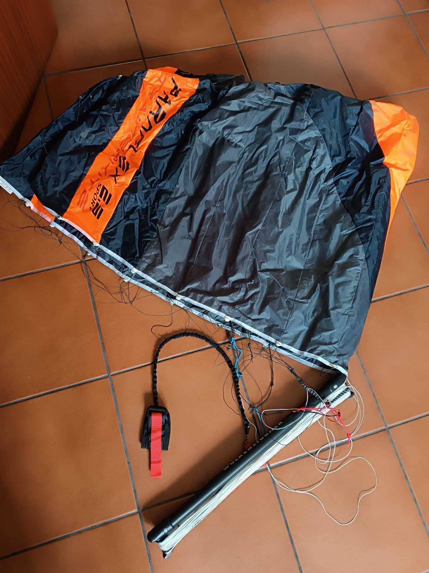 Paraflex 2.3 Wolkensturmer Trainer kite Kitesurfing surf kite