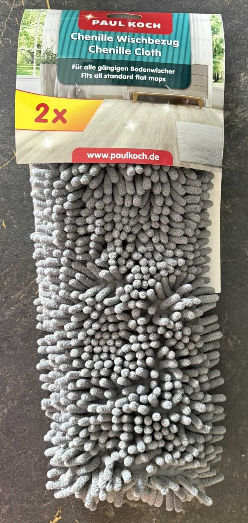 Wkłady z mikrofibry do mopa marki Paul Koch 2 sztuki