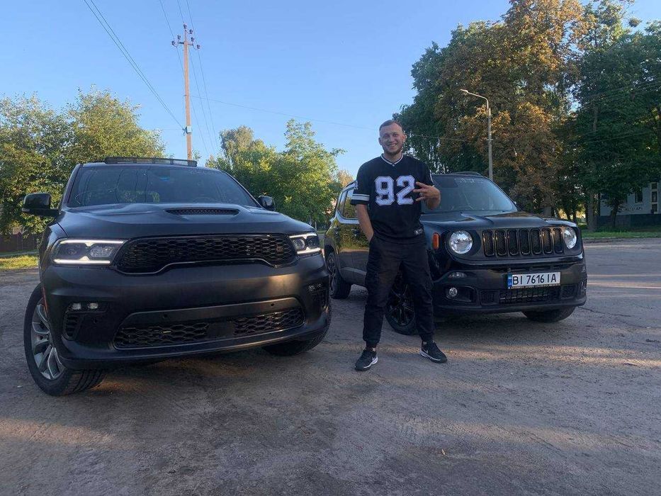 Капот SRT (комплект) на DODGE DURANGO 2014-2020 та 2021+ 68309501AG