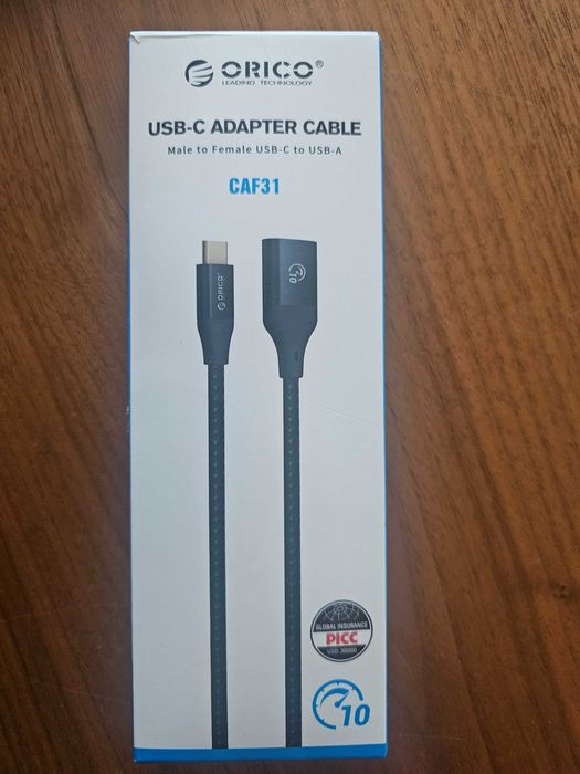 Cabo adaptador usb-c