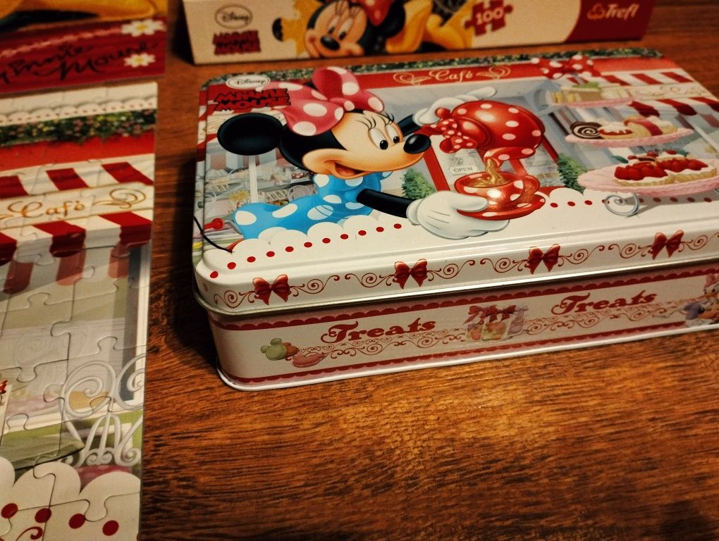 Puzzle Minnie Mouse 2 sztuki