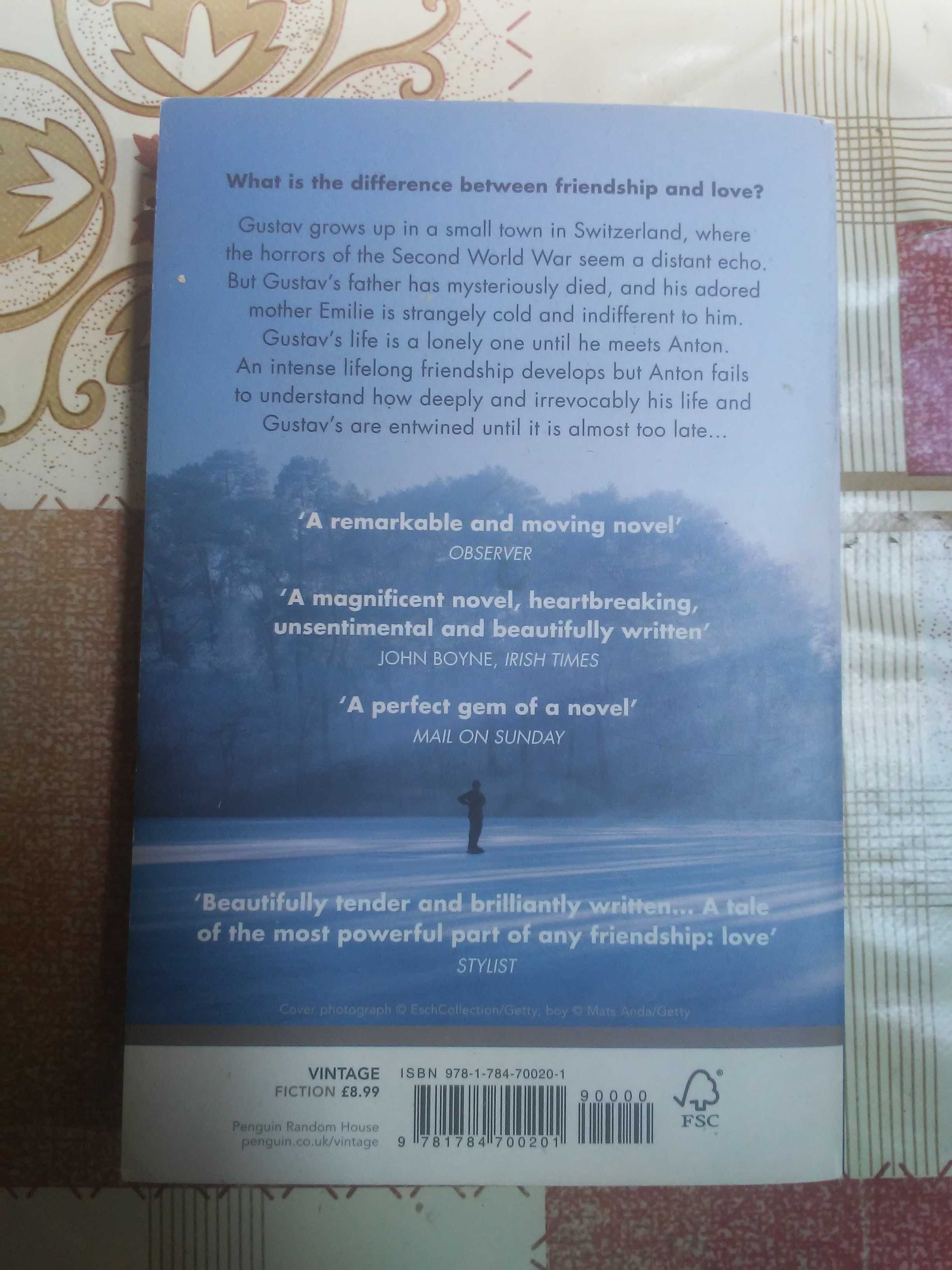 "The Gustav sonata" Rose Tremain - książka po angielsku