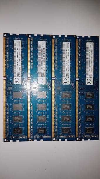 Pamięć RAM Hynix DDR3 32GB (4×8GB) PC3-12800U 1600 MHz – wysyłka OLX