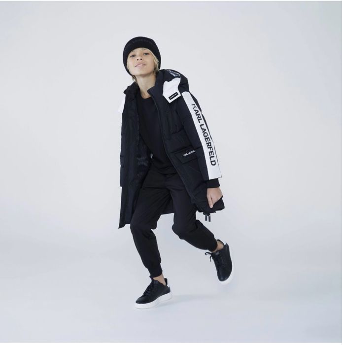 Парка пуховик куртка зимова Karl Lagerfeld для хлопчика 138