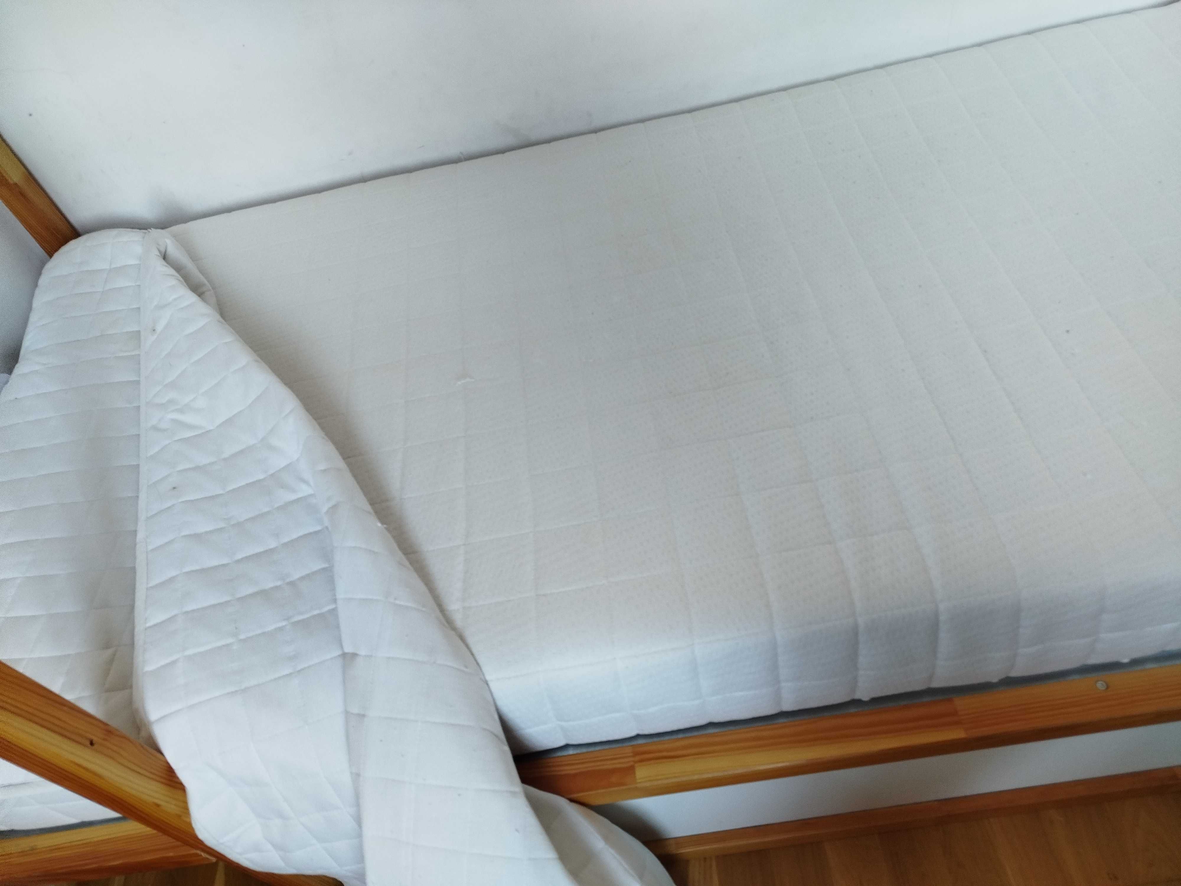PILNE! Dwustronne łóżko dziecięce IKEA 90x200 + materac