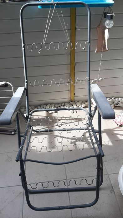 składany  leżak na taras lub balkon