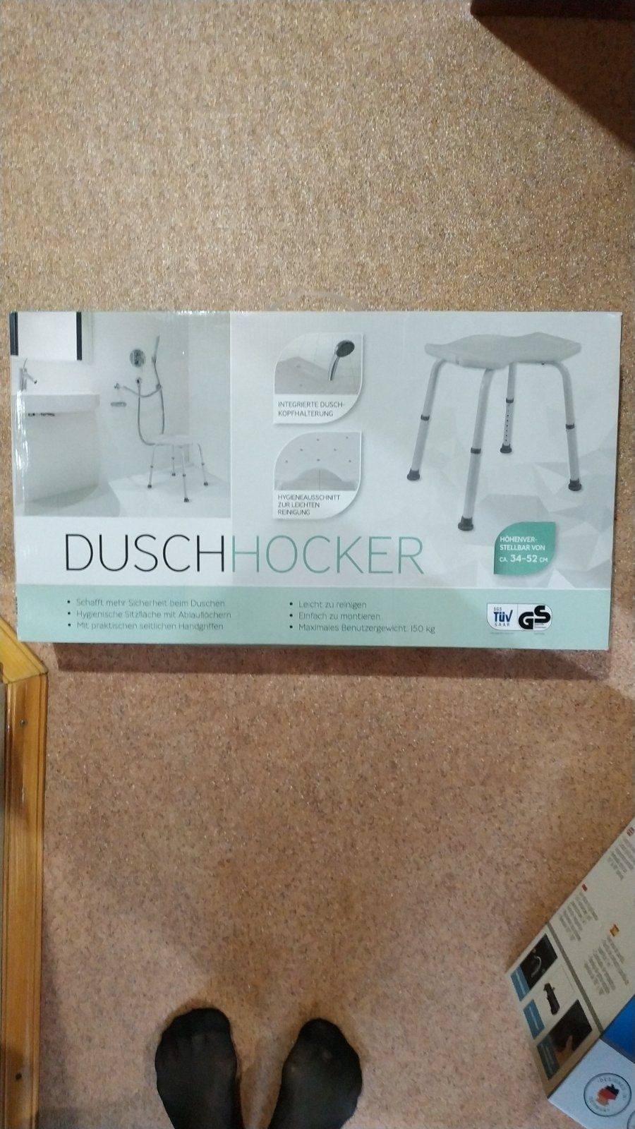 Продам стул для душа новый из Германии.