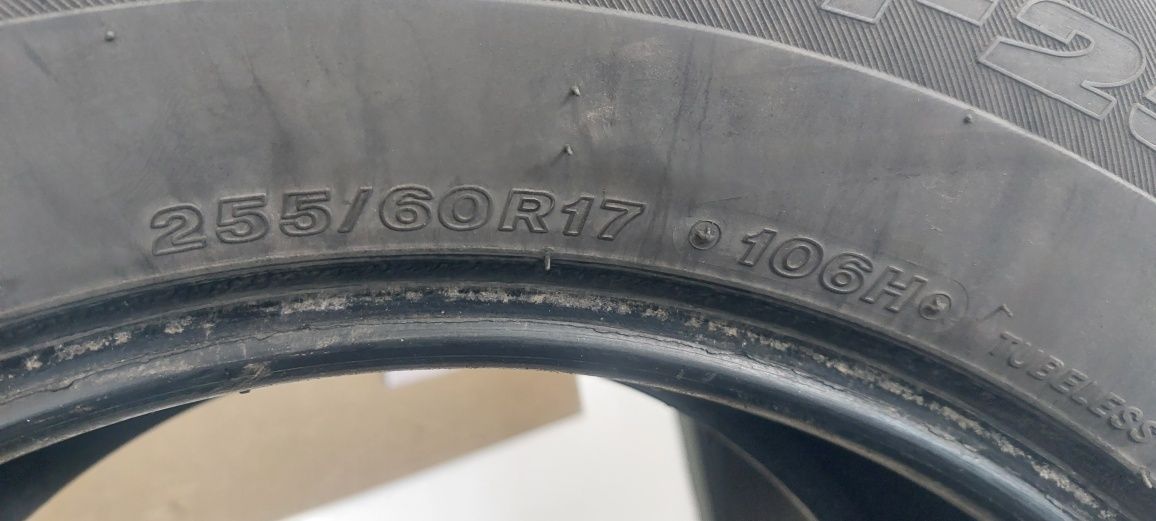 Opony Bridgestone 255/60/17 SUV 4x4