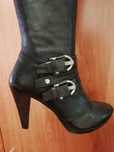 Botas Castanhas Novas T36