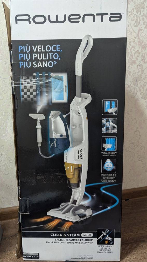 Пылесос-пароочиститель Rowenta RY8561WH Clean&Steam Multi
