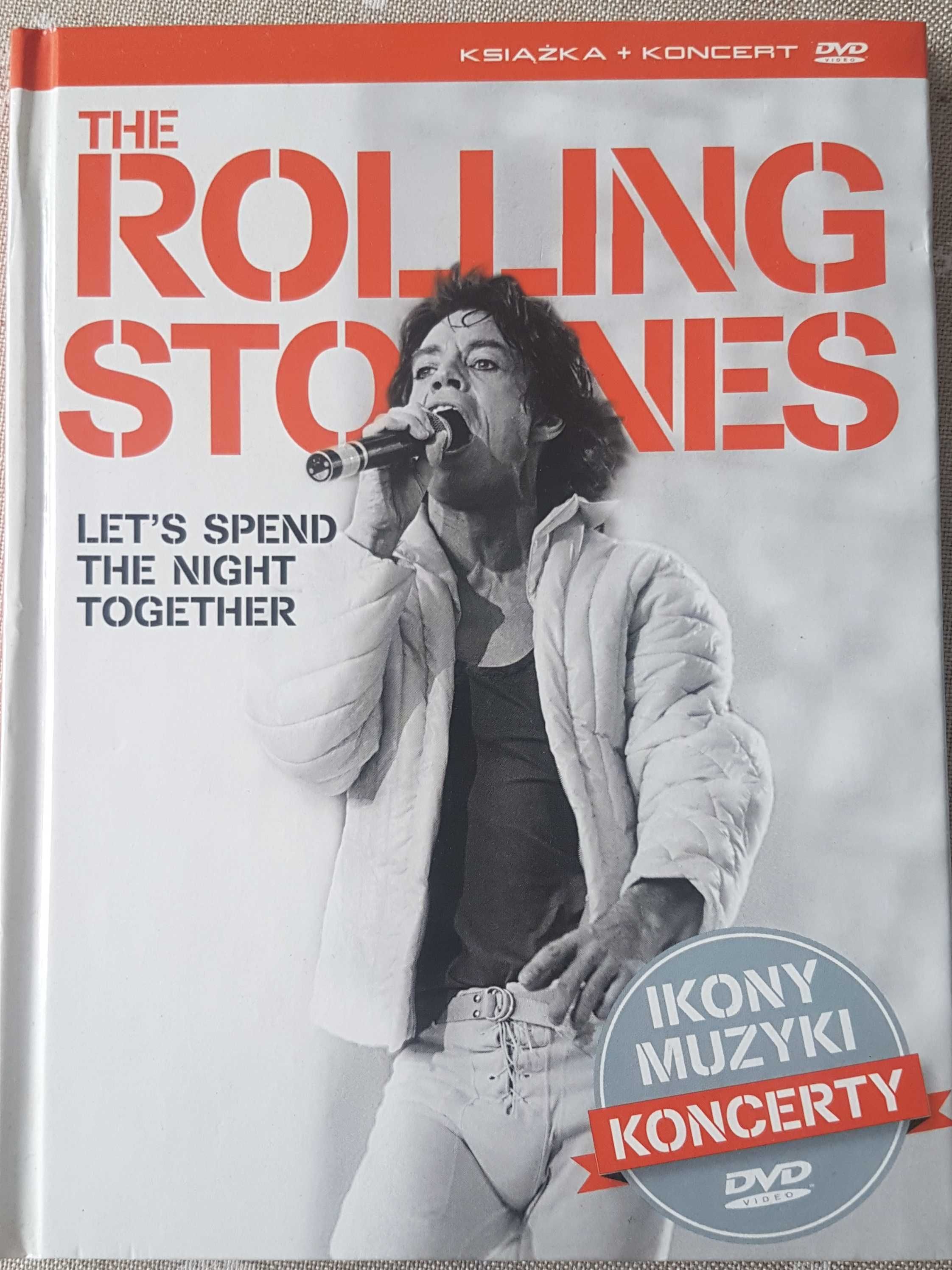 DVD koncert + książka The Roling Stones