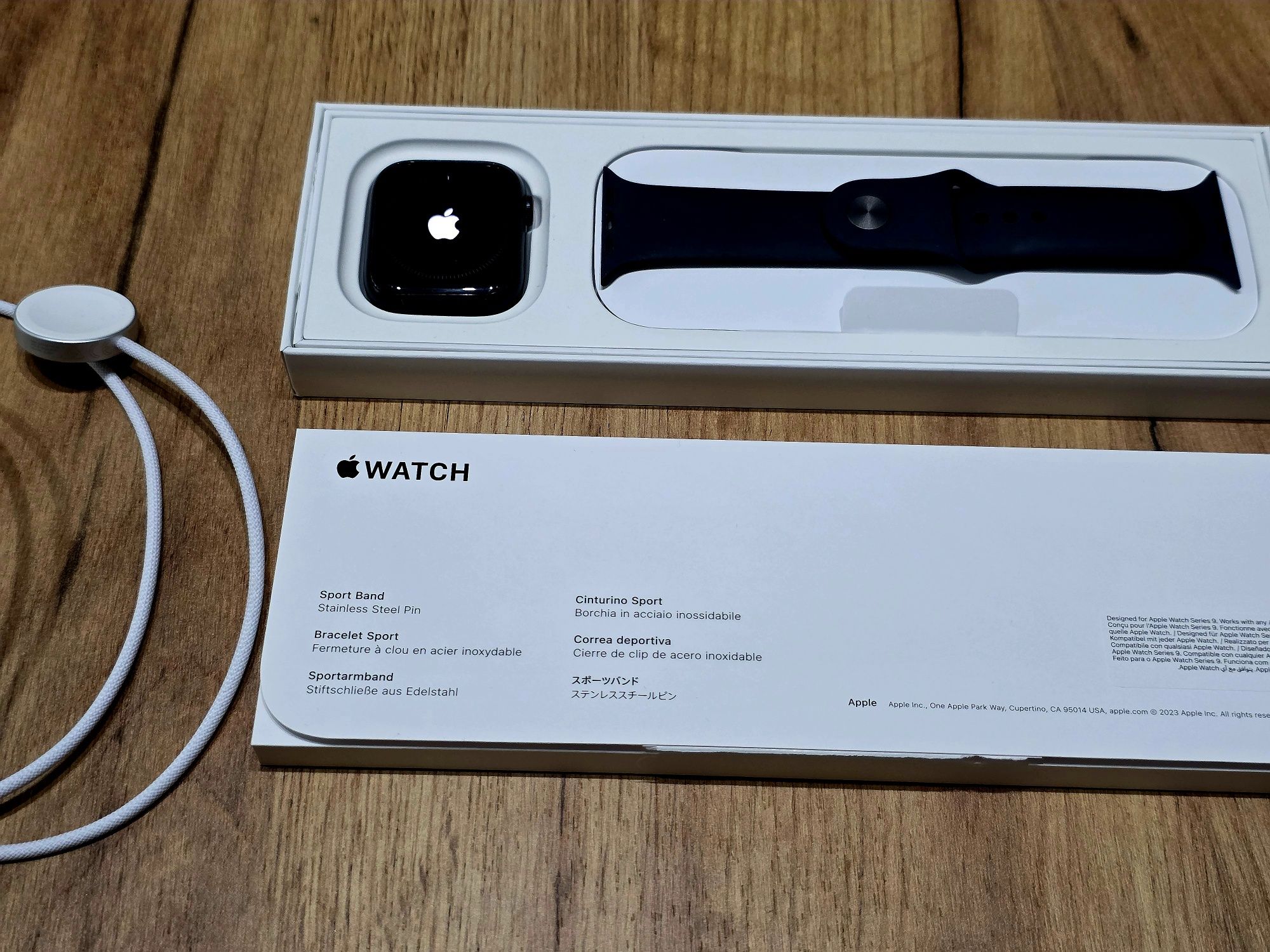 Apple Watch 9 GPS + Cellular zegarek na gwarancji do grudnia